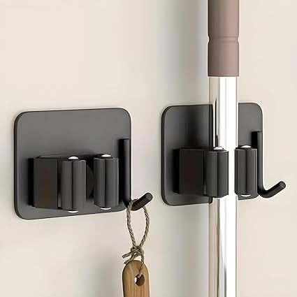 SS BROOM HOLDER (1 PCS)