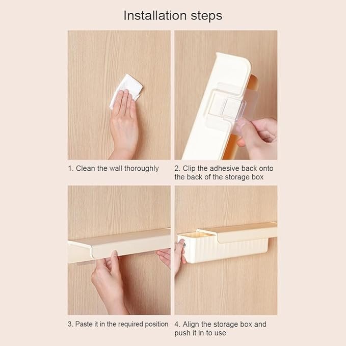 NEW Wall Mounted Sock Storage Box