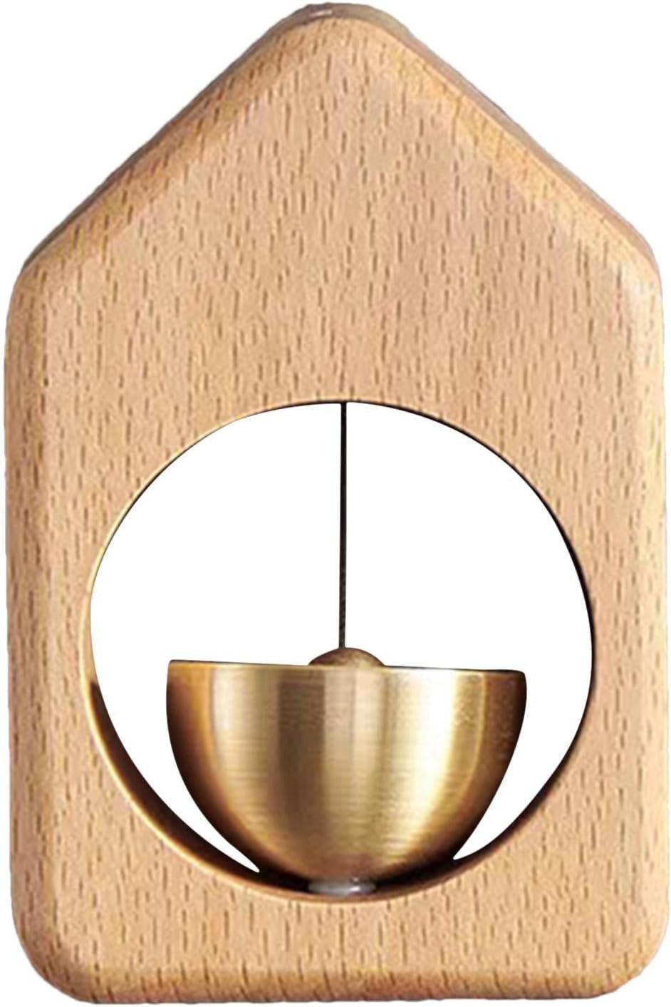 TRIANGLE WOODEN DOOR BELL