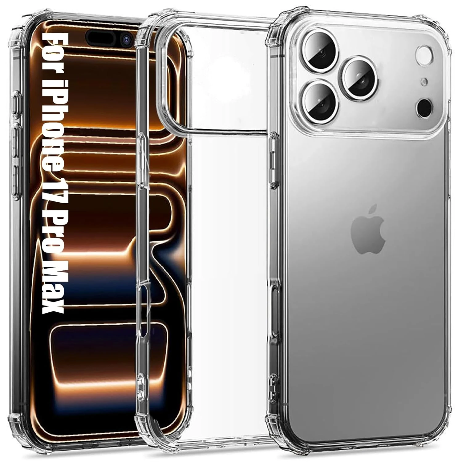 iPhone 17 Pro Max Transparent Cover