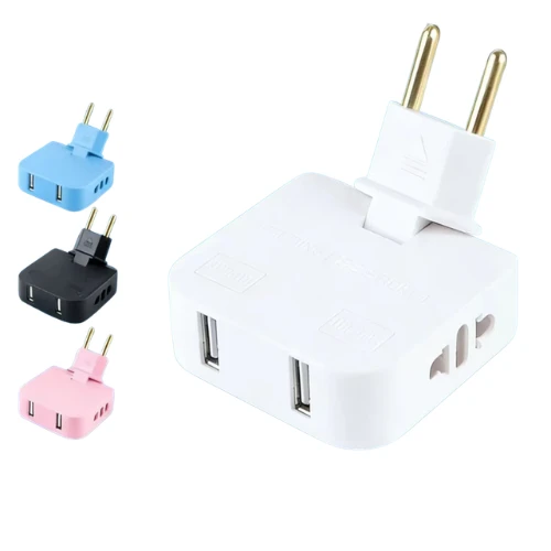 3 in 1 Plug Adapter USB