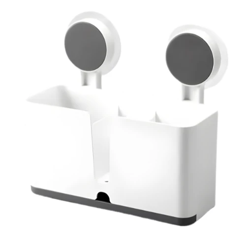 Double Toothbrush Holder ABS