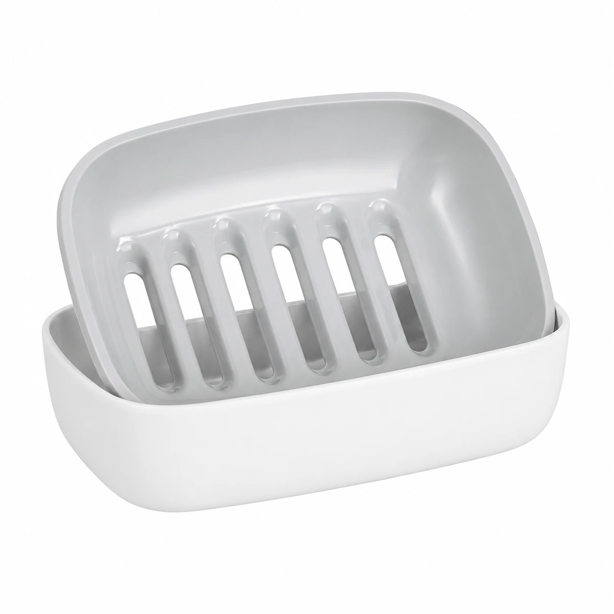 Glassy Double Soap Dish