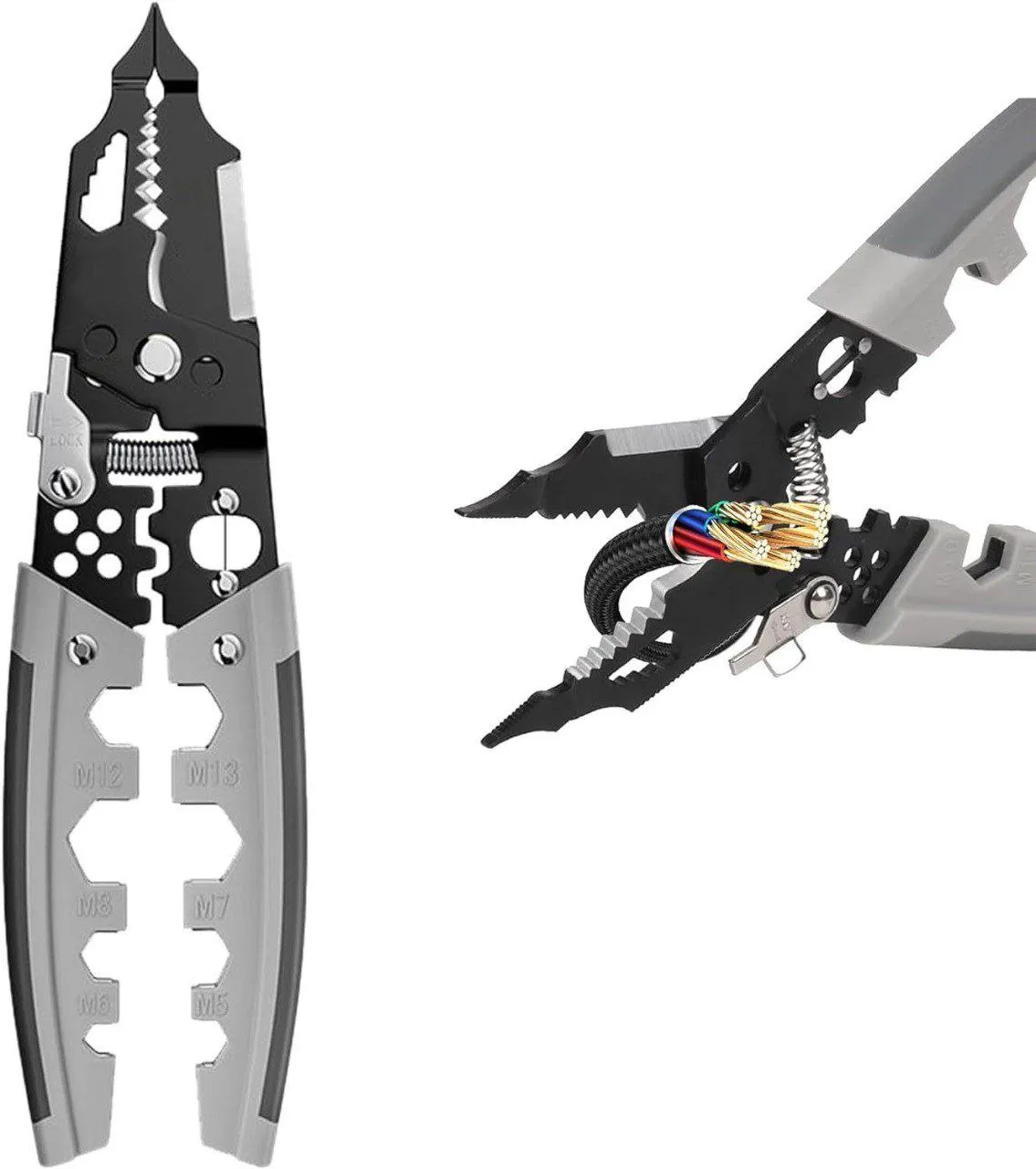 Plier With Wrench