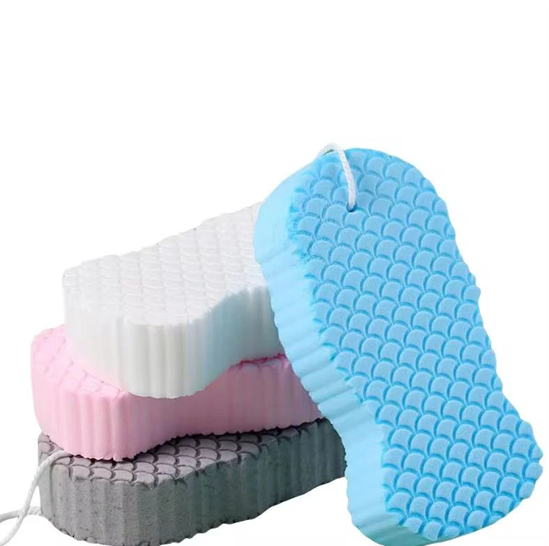Sponge Bath Scrubber Wave ( Pack Of 1 )