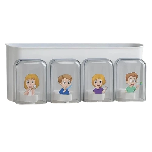4 Cup Tooth Rack