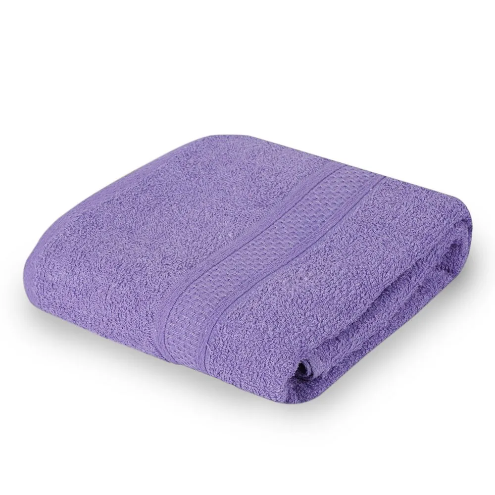 Cotton Bath Towel-Purple